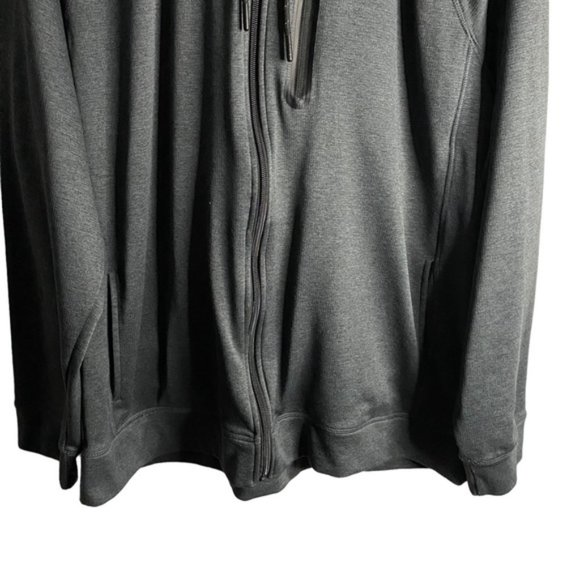 Eddie Bauer Men's Gray Freedry Performance Wear Hooded Jacket - Picture 3 of 7